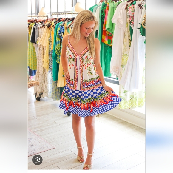 FARM Rio Multicolor Mini Dress - Picture 3 of 12